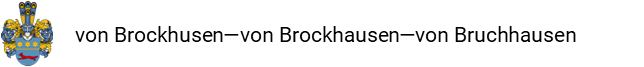 von Brockhusen - von Brockhausen - von Bruchhausen